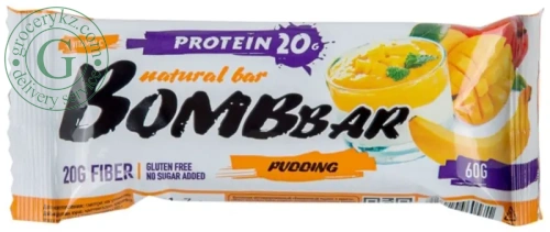 Bombbar protein bar, pudding, 60 g