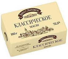 Brest Litovsk butter 72.5%, 180 g