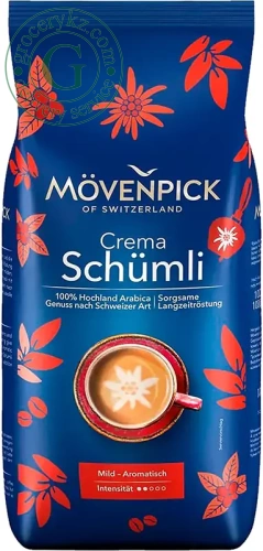 Movenpick Schumli coffee beans, 1000 g