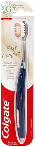 Colgate toothbrush, medium, easy comfort, 1 pc