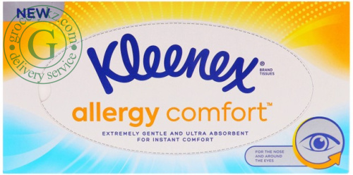 Kleenex Allergy Comfort facial tissues (56 in 1)