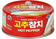 Sajo canned tuna, hot pepper, 150 g