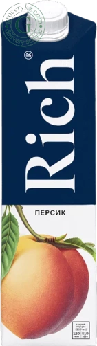 Rich peach juice, 1 l Rich peach juice, 1 l