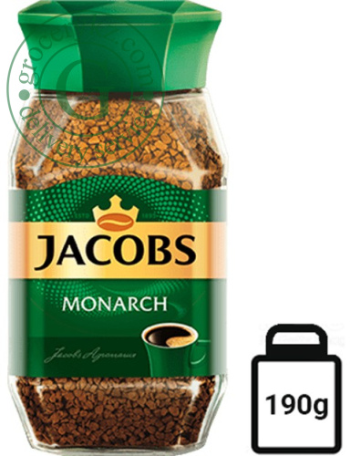 Jacobs Monarch instant coffee, 190 g