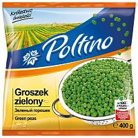 Poltino frozen green peas, 400 g
