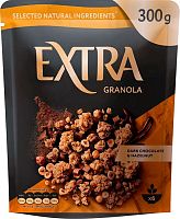 Extra granola, dark chocolate and hazelnut, 300 g