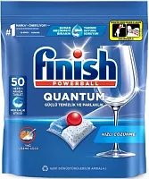Finish Quantum All in 1 dishwasher tablets, 50 tablets