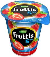 Fruttis yogurt, 5%, strawberries, 290 g
