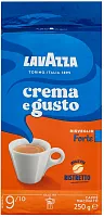 Lavazza Crema e Gusto Forte ground coffee, flow pack, 250 g