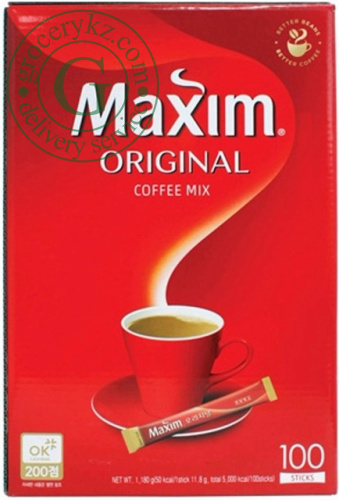 Maxim original coffee mix, 100 pc