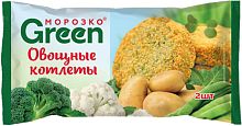 Morozko Green vegetable cutlets, 150 g