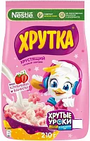 Nestle Khrutka cereal breakfast, strawberry and vanilla, 210 g