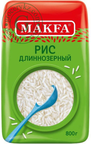 Makfa long grain rice, 800 g