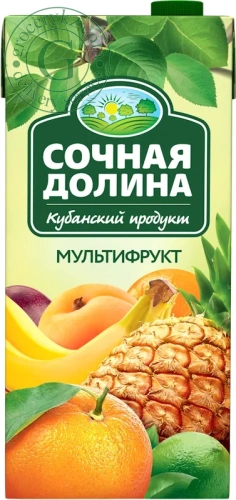 Sochnaya Dolina multifruit juice, 0.95 l