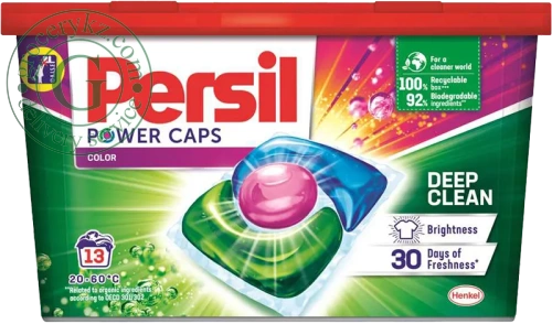 Persil Power Caps laundry capsules, color, 13 count