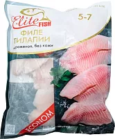 Elite Fish tilapia fillet, frozen, 1000 g