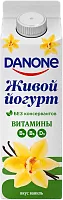 Danone drinking yogurt, vanilla, 850 g