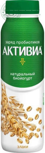 Activia yogurt, drinking, cereals, 270 g