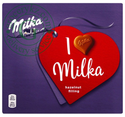 Milka milk chocolate candies with hazelnut filling, 110 g picture 2