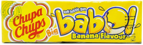 Chupa Chups Big Babol gum, banana, 21 g