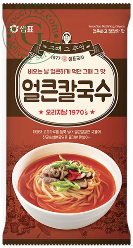 Sempio Kal-guksu spicy noodles soup, 101 g