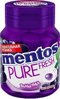 Mentos Pure Fresh gum, grapes, 54 g