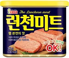 Lotte luncheon meat (pork spam), 340 g Lotte luncheon meat (pork spam), 340 g