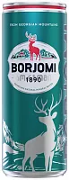 Borjomi sparkling water, 0.33 l (can)