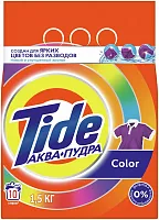 Tide automat laundry powder, color, 10 washes, 1.5 kg