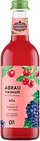 Abrau sparkling drink, mix,  cherry and grapes, 375 ml