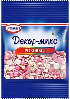 Dr.Bakers dessert topping, pink, 10 g