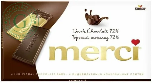 Merci dark chocolate, 100 g