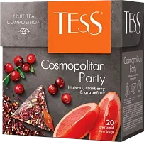 Tess Cosmopolitan Party herbal tea, 20 pyramids