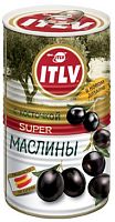 ITLV black olives with pits, super, 370 ml