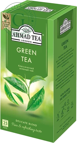 Ahmad classic green tea, 25 bags