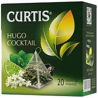 Curtis Hugo Cocktail green tea, 20 pyramids