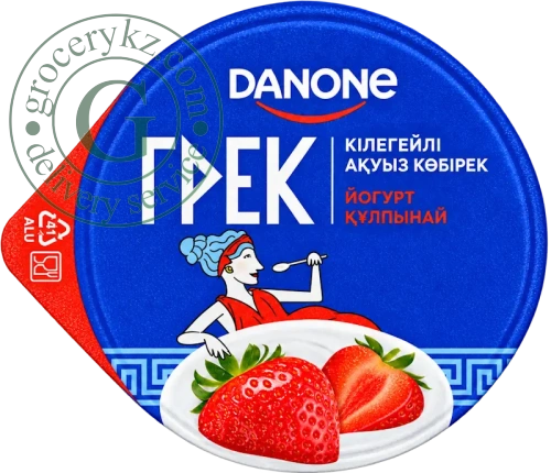 Danone greek yogurt, strawberry, 120 g Danone greek yogurt, strawberry, 120 g