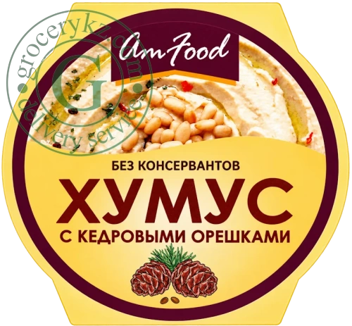 AmFood Hummus, pine nuts, 200 g