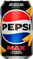 Pepsi zero sugar, mango, 330 ml