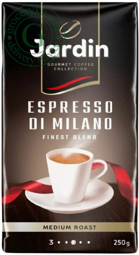 Jardin Espresso di Milano ground coffee, 250 g