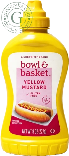 Bowl and Basket yellow mustard, 227 g Bowl and Basket yellow mustard, 227 g