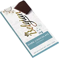 Belgian dark chocolate, coconut, 100 g