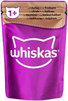Whiskas wet cat food, turkey, jele, 85 g