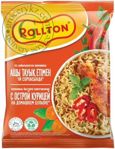 Rollton homemade chicken noodles, hot, 60 g