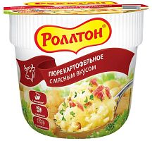 Rollton mashed potatoes with meat flavor, 40 g