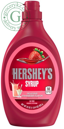 Hershey's syrup, strawberry flavour, 623 g