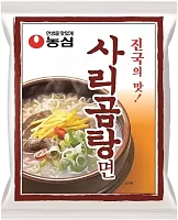Nongshim Sarigomtang beef bone broth noodle soup, 110 g