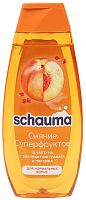Schauma shampoo for normal hair, peach and pomegranate, 400 ml