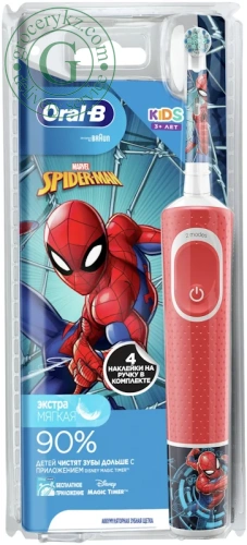 Oral-B Vitality Pro Kids electric toothbrush, spiderman, 1 pc