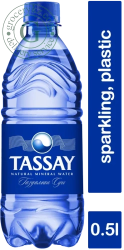 Tassay sparkling water, 0.5 l